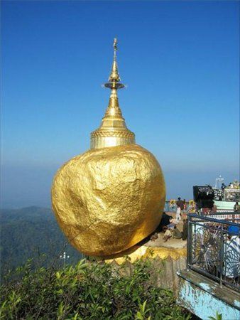 Myanmar, Mount Chaykto, Pagoda Chayttiyo