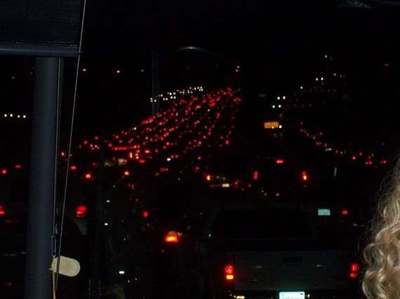 Traffic jam in the world