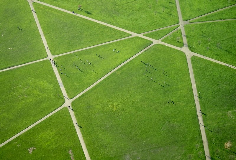 bird's-eye view aerial landscape photography