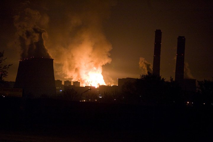 Gas explosion, Moscow