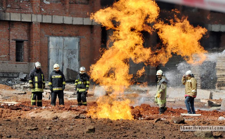 Gas explosion, Moscow