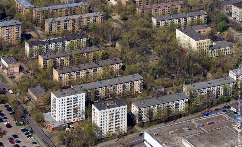 337 meters high above Moscow, Russia