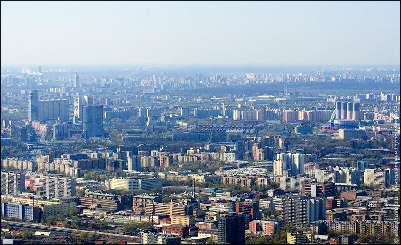 Moscow above. Вид с Останкинской башни на Москву. Останкинская башня смотровая площадка фото.