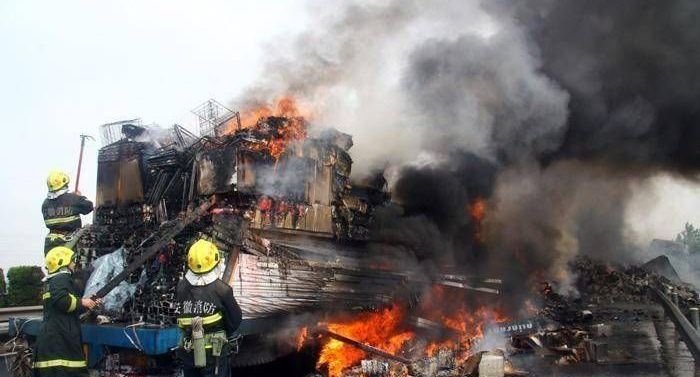 HIghway accident, China