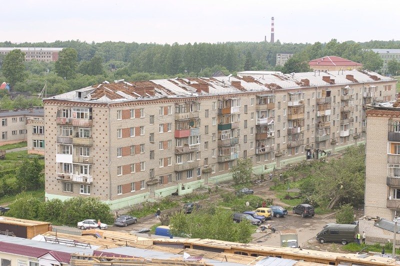 Tornado in Sergiev Posad