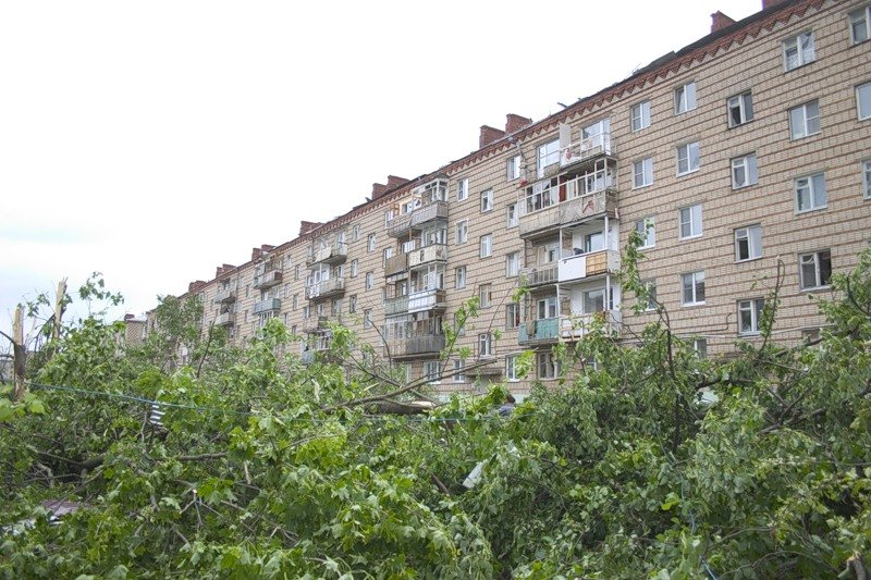 Tornado in Sergiev Posad