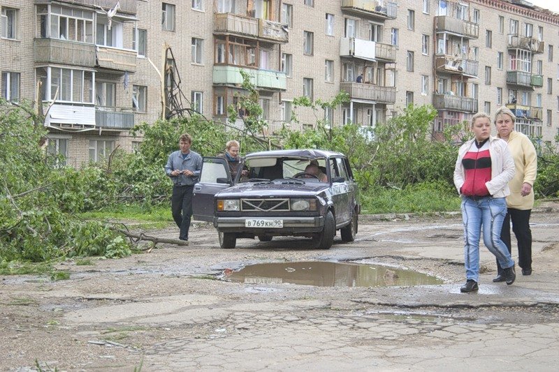 Tornado in Sergiev Posad