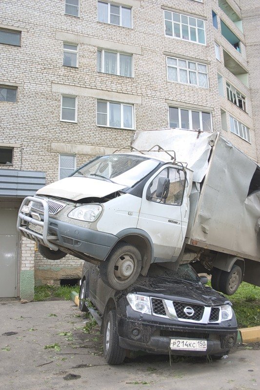 Tornado in Sergiev Posad