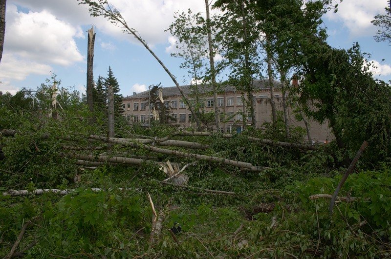 Tornado in Sergiev Posad