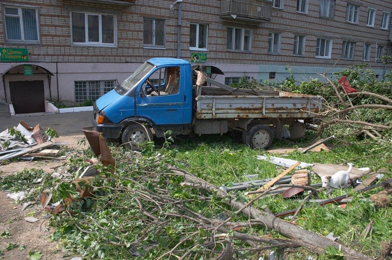 Tornado in Sergiev Posad