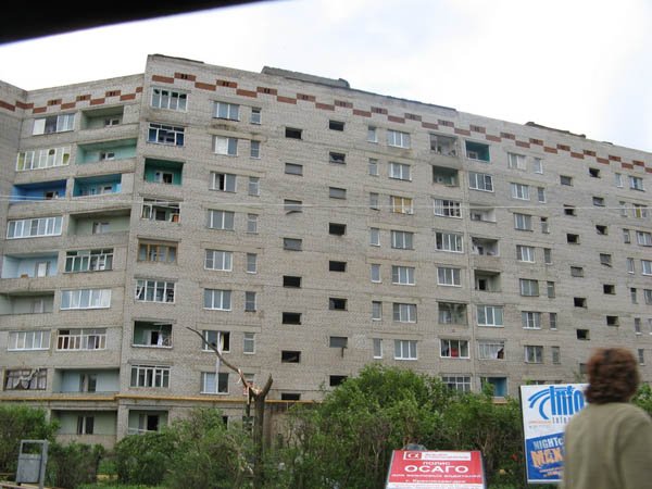 Tornado in Sergiev Posad