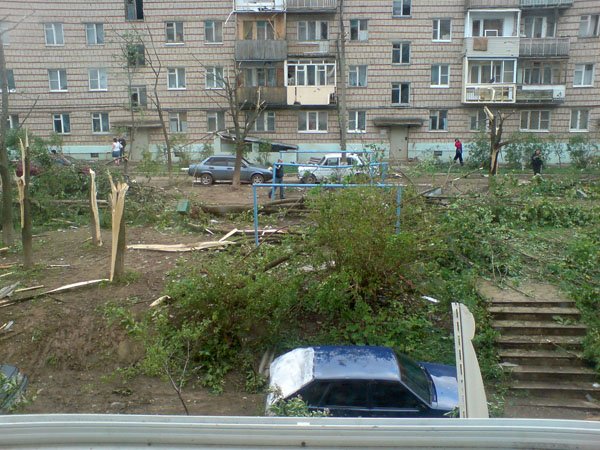 Tornado in Sergiev Posad