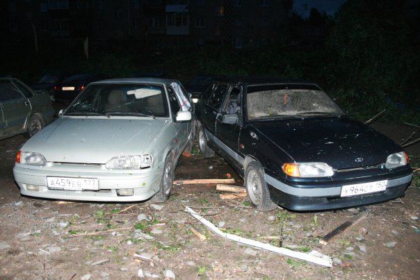 Tornado in Sergiev Posad