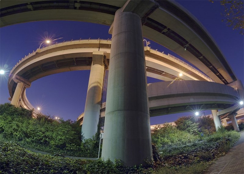 Roads and bridges, Japan