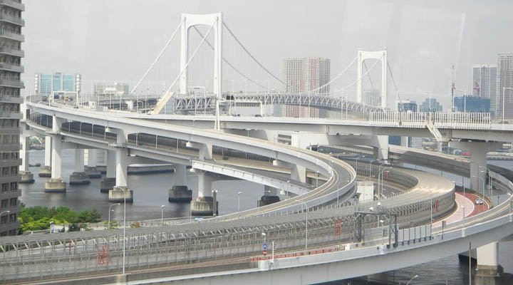 Roads and bridges, Japan