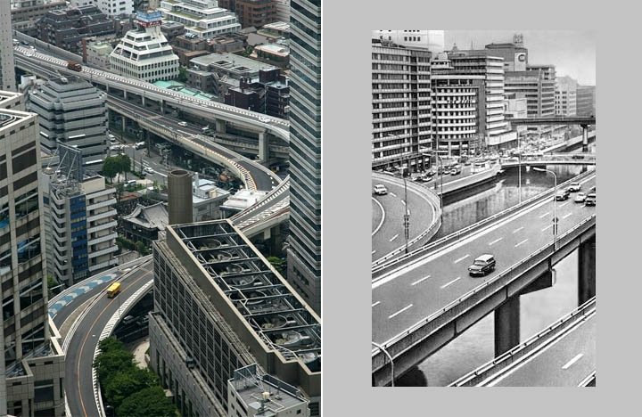 Roads and bridges, Japan