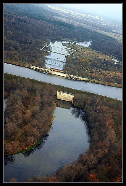 Bird's-eye view of Russia