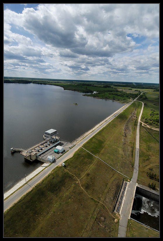 Bird's-eye view of Russia