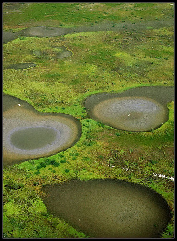 Bird's-eye view of Russia