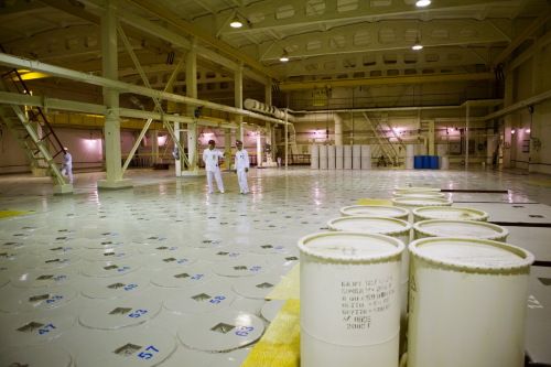 Storing nuclear vaste near Tver, Tver Region, Russia