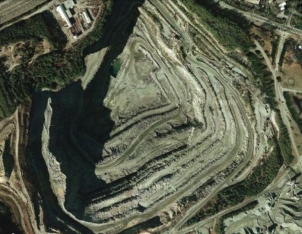 Interesting places on Google Earth