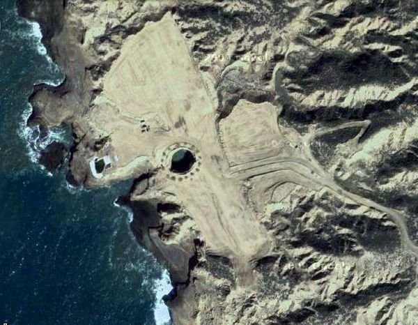 Interesting places on Google Earth