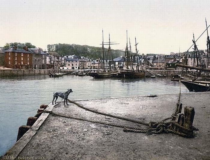 History: Color photographs of old England, United Kingdom