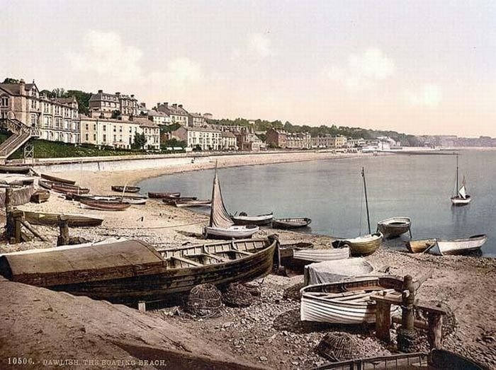 History: Color photographs of old England, United Kingdom