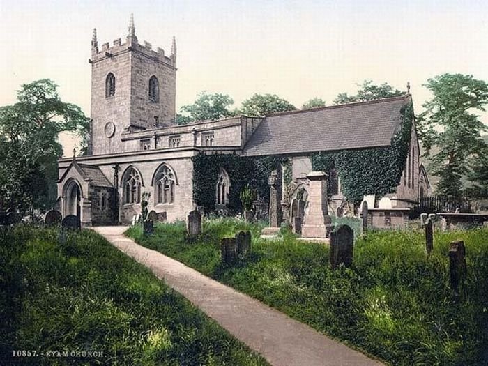 History: Color photographs of old England, United Kingdom