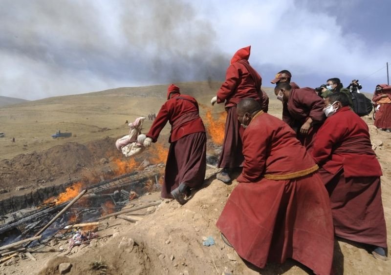 Earthquake in Yushu county, Qinghai, China