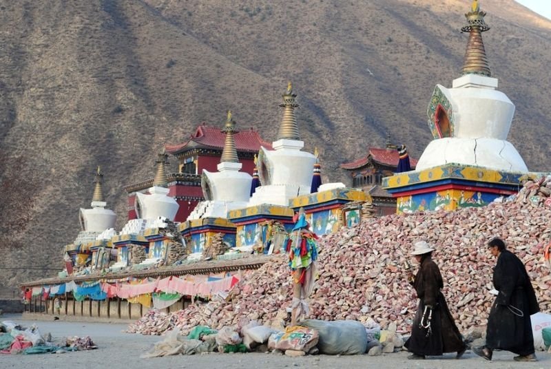 Earthquake in Yushu county, Qinghai, China