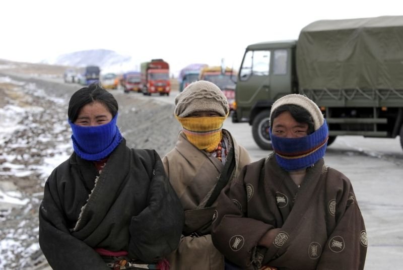 Earthquake in Yushu county, Qinghai, China