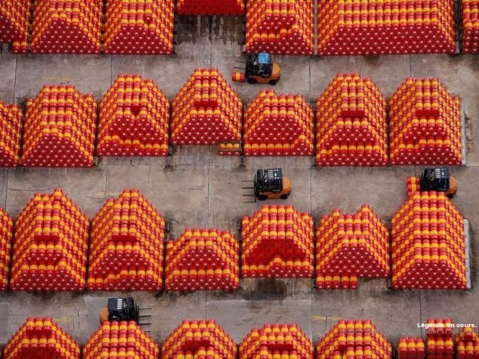 bird's-eye view aerial landscape photography