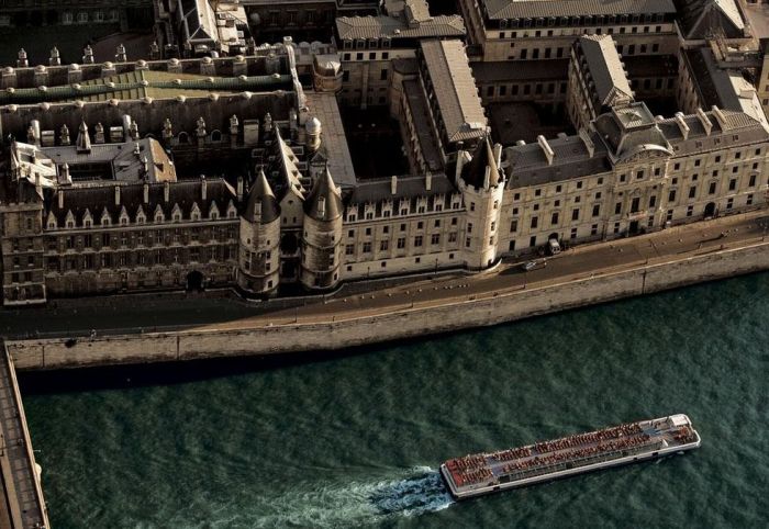 Bird's-eye view of Paris, France