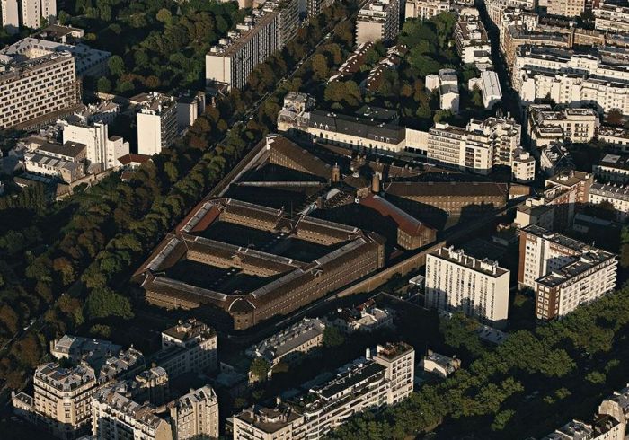 Bird's-eye view of Paris, France