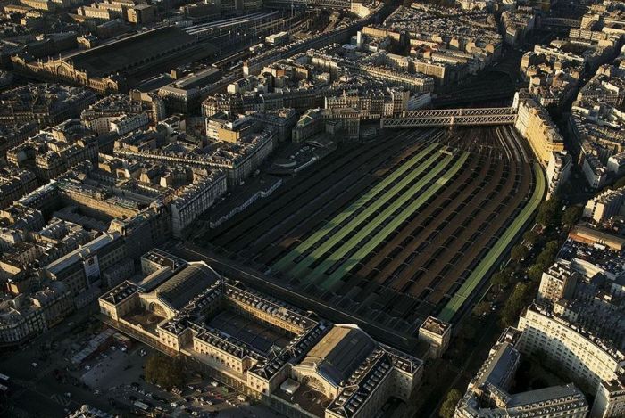 Bird's-eye view of Paris, France