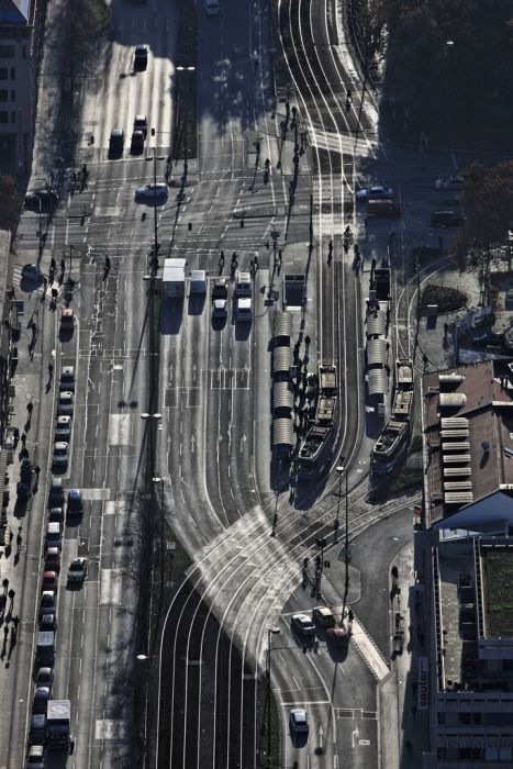 bird's-eye view aerial landscape photography