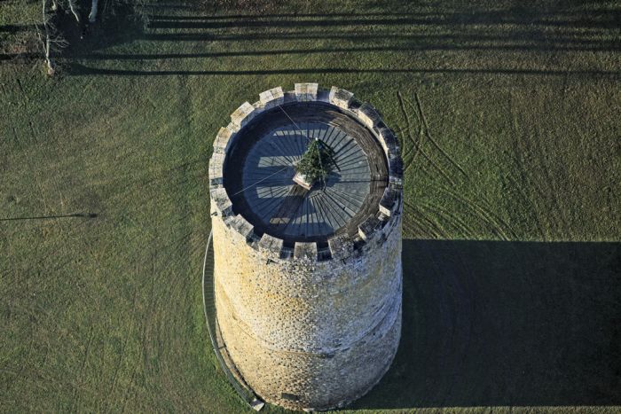 bird's-eye view aerial landscape photography