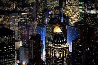 World & Travel: New York City at night, New York, United States