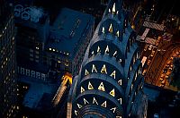 World & Travel: New York City at night, New York, United States